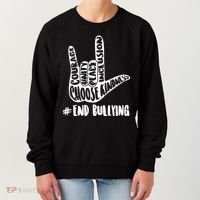 Choose Kindness Rock On # End Bullying Women's Sweatshirt thumb 0