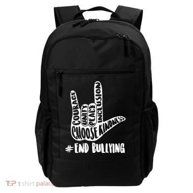Choose Kindness Rock On # End Bullying Backpack
