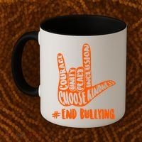 Choose Kindness Rock On # End Bullying Coffee Mug thumb 2