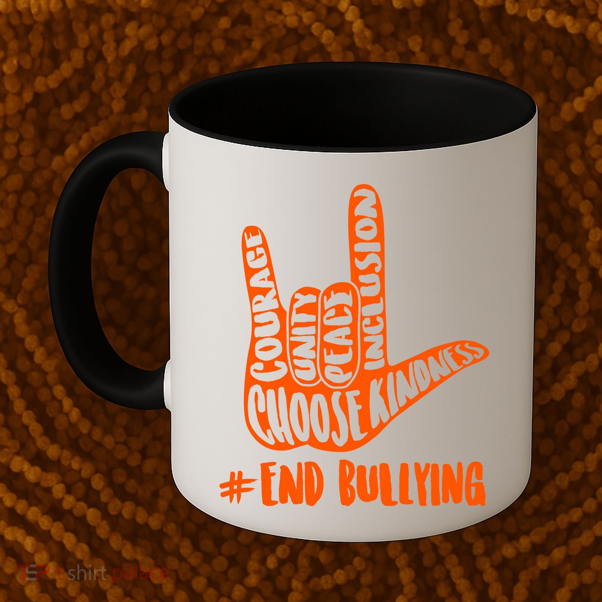 Choose Kindness Rock On # End Bullying Coffee Mug