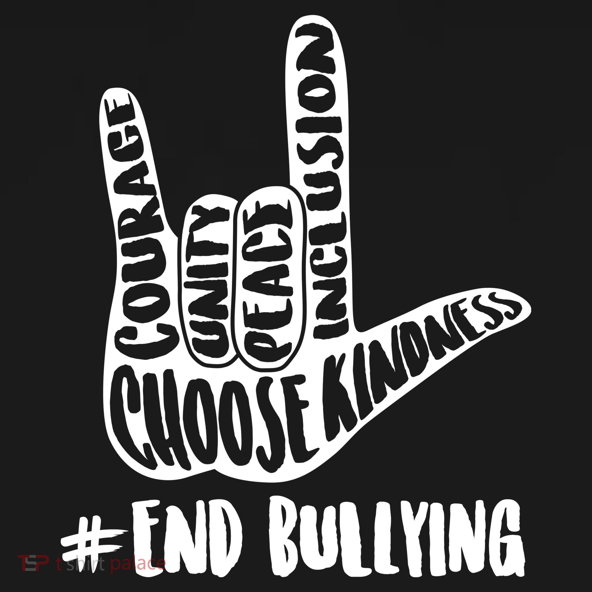 Choose Kindness Rock On # End Bullying Women's Tank Top