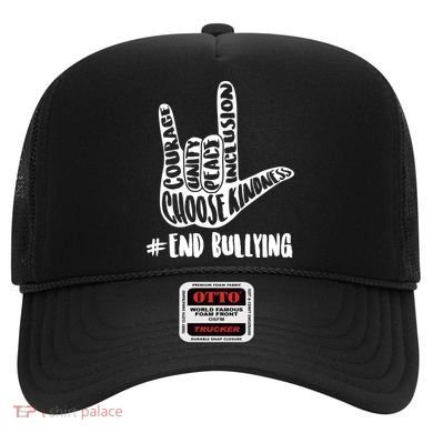 Choose Kindness Rock On # End Bullying Hat