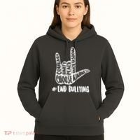Choose Kindness Rock On # End Bullying Hoodie thumb 5