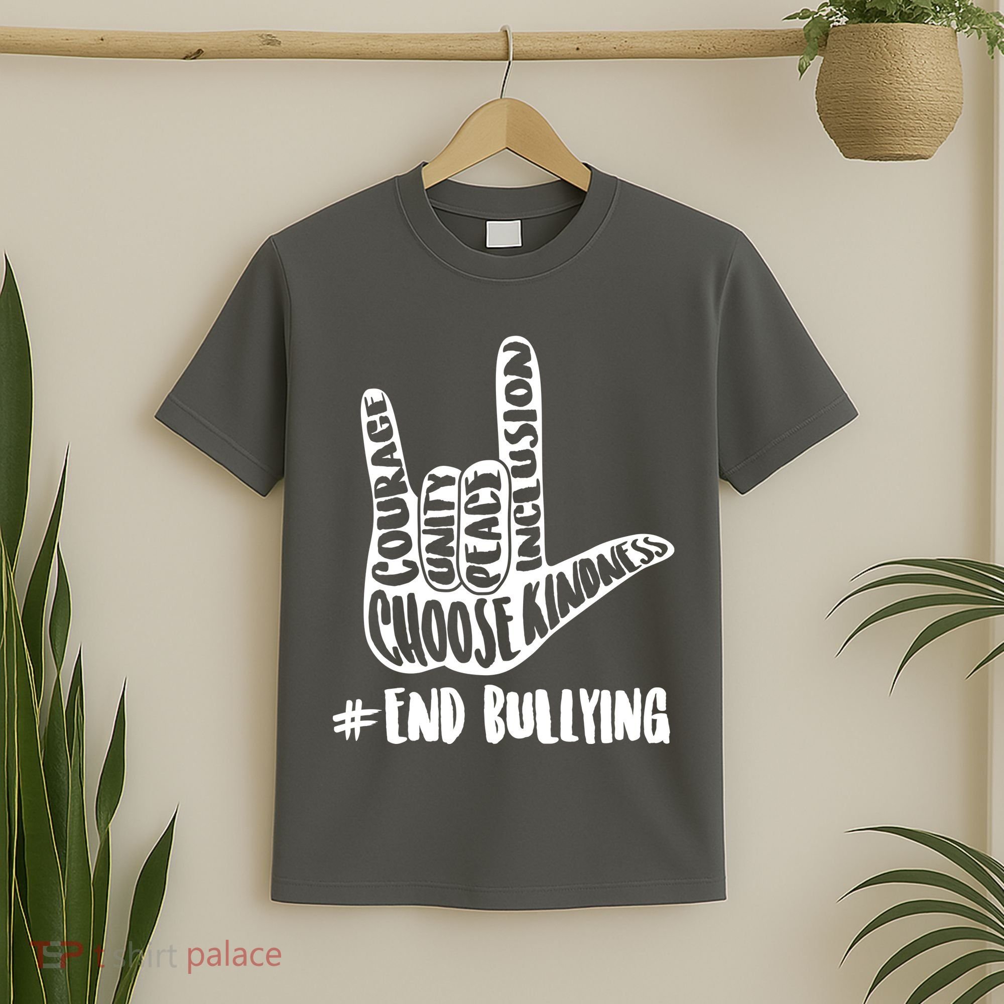 Choose Kindness Rock On # End Bullying T-Shirt