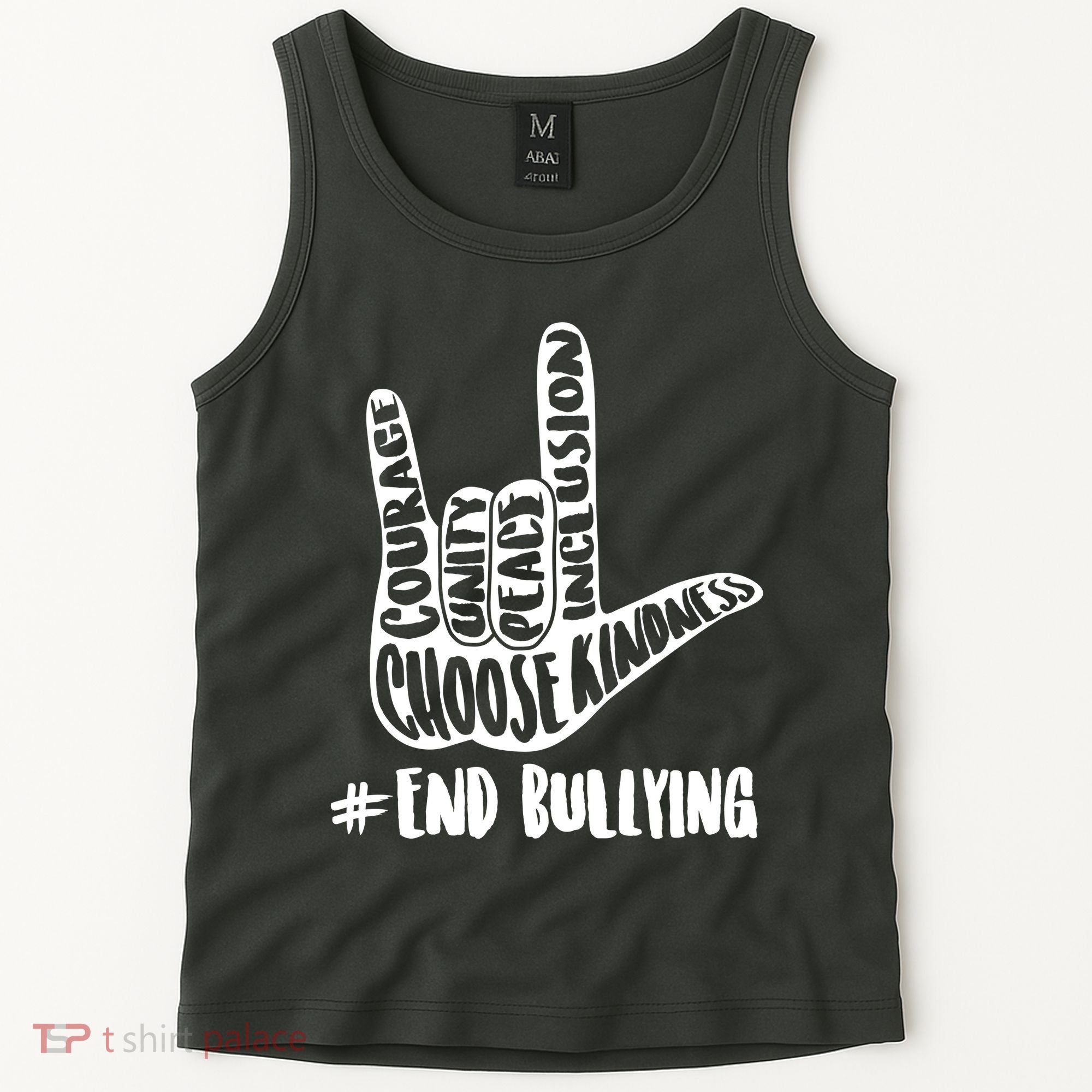 Choose Kindness Rock On # End Bullying Tank Top