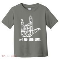 Choose Kindness Rock On # End Bullying Toddler T-Shirt thumb 0