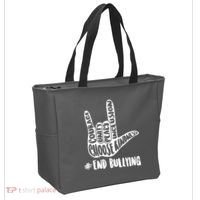 Choose Kindness Rock On # End Bullying Tote Bag thumb 2