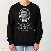 Charlie Kirk Rest In Peace  Memorial Tribute In Loving Memory Women's Sweatshirt thumb 0