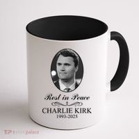 Charlie Kirk Rest In Peace  Memorial Tribute In Loving Memory Coffee Mug thumb 1