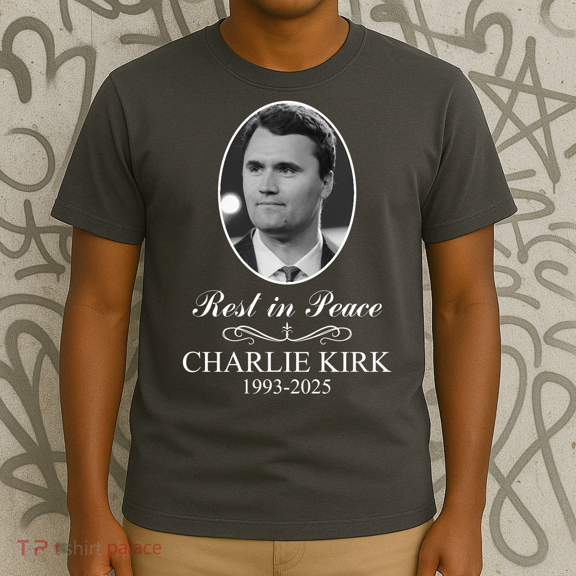 Charlie Kirk Rest In Peace  Memorial Tribute In Loving Memory T-Shirt