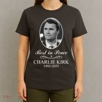Charlie Kirk Rest In Peace  Memorial Tribute In Loving Memory T-Shirt thumb 4