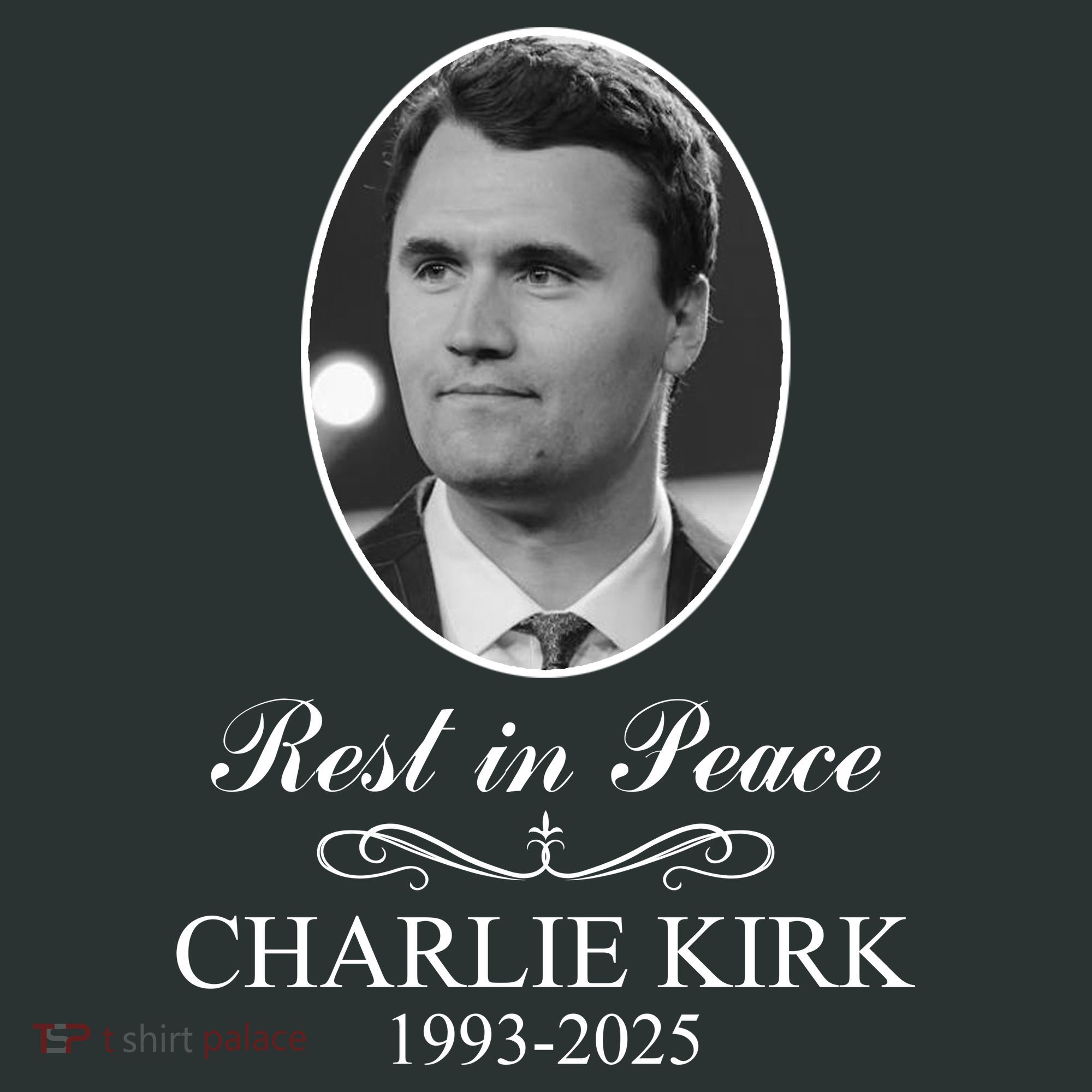 Charlie Kirk Rest In Peace  Memorial Tribute In Loving Memory Mousepad