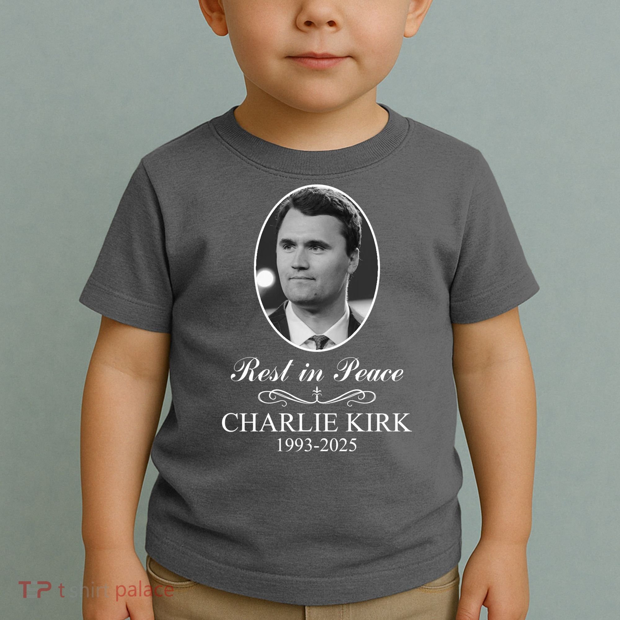 Charlie Kirk Rest In Peace  Memorial Tribute In Loving Memory Toddler T-Shirt