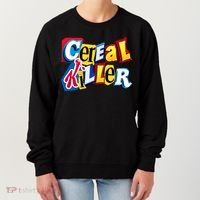 Cereal Killer Ransom Note Premium Women's Sweatshirt thumb 0