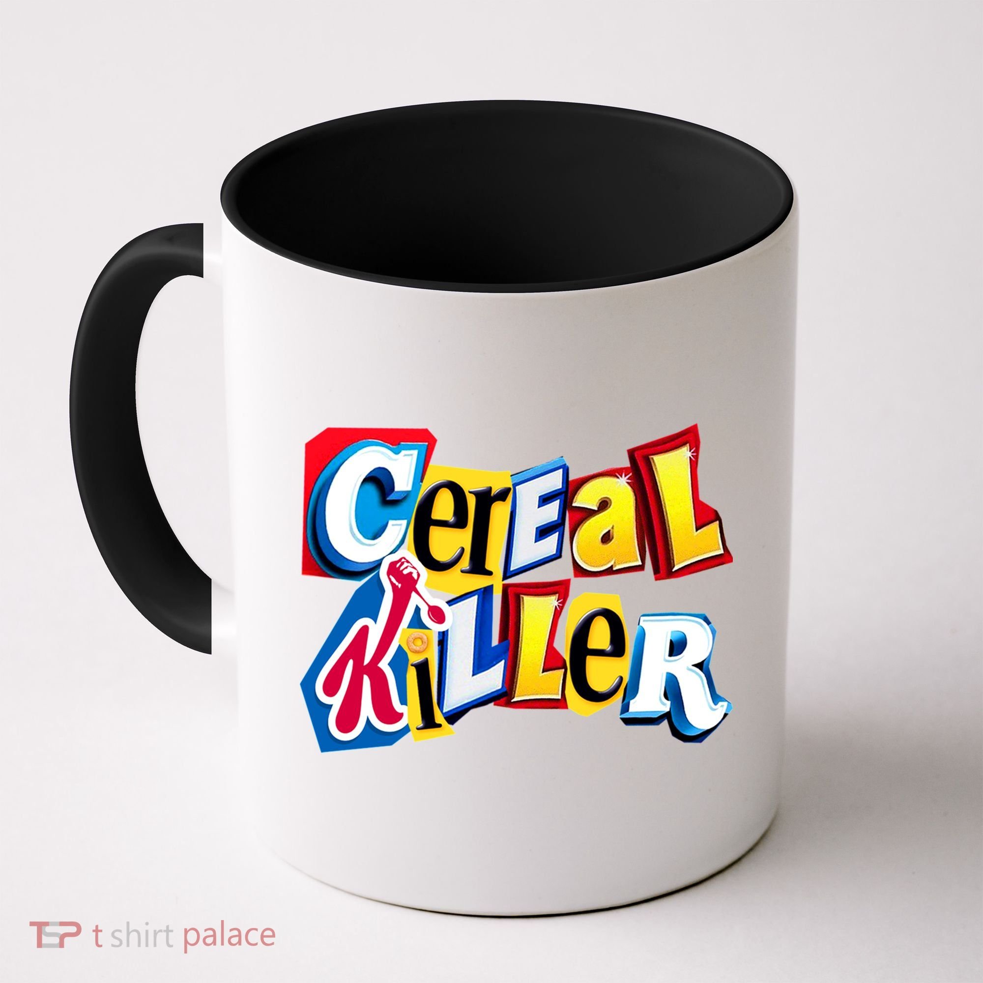 Cereal Killer Ransom Note Premium Coffee Mug