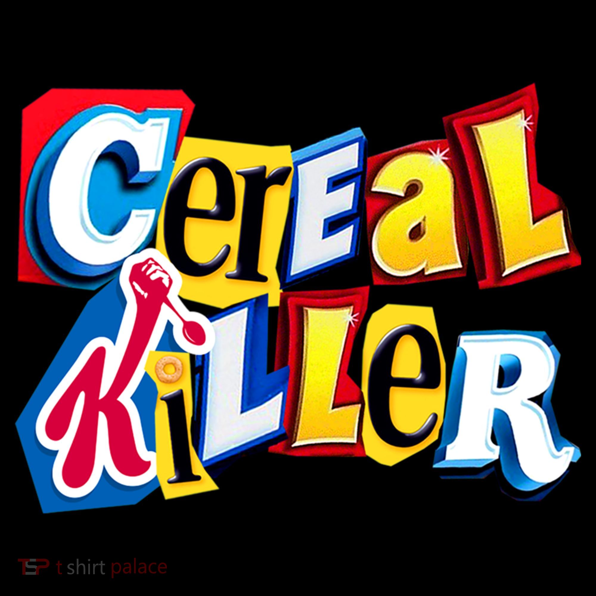 Cereal Killer Ransom Note Premium Women's Hoodie
