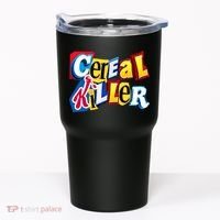 Cereal Killer Ransom Note Premium Tumbler thumb 0