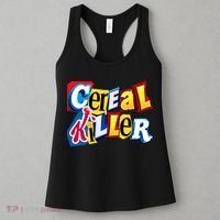 Cereal Killer Ransom Note Premium Women's Tank Top thumb 3