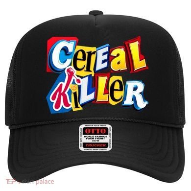 Cereal Killer Ransom Note Premium Hat