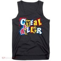 Cereal Killer Ransom Note Premium Tank Top thumb 0