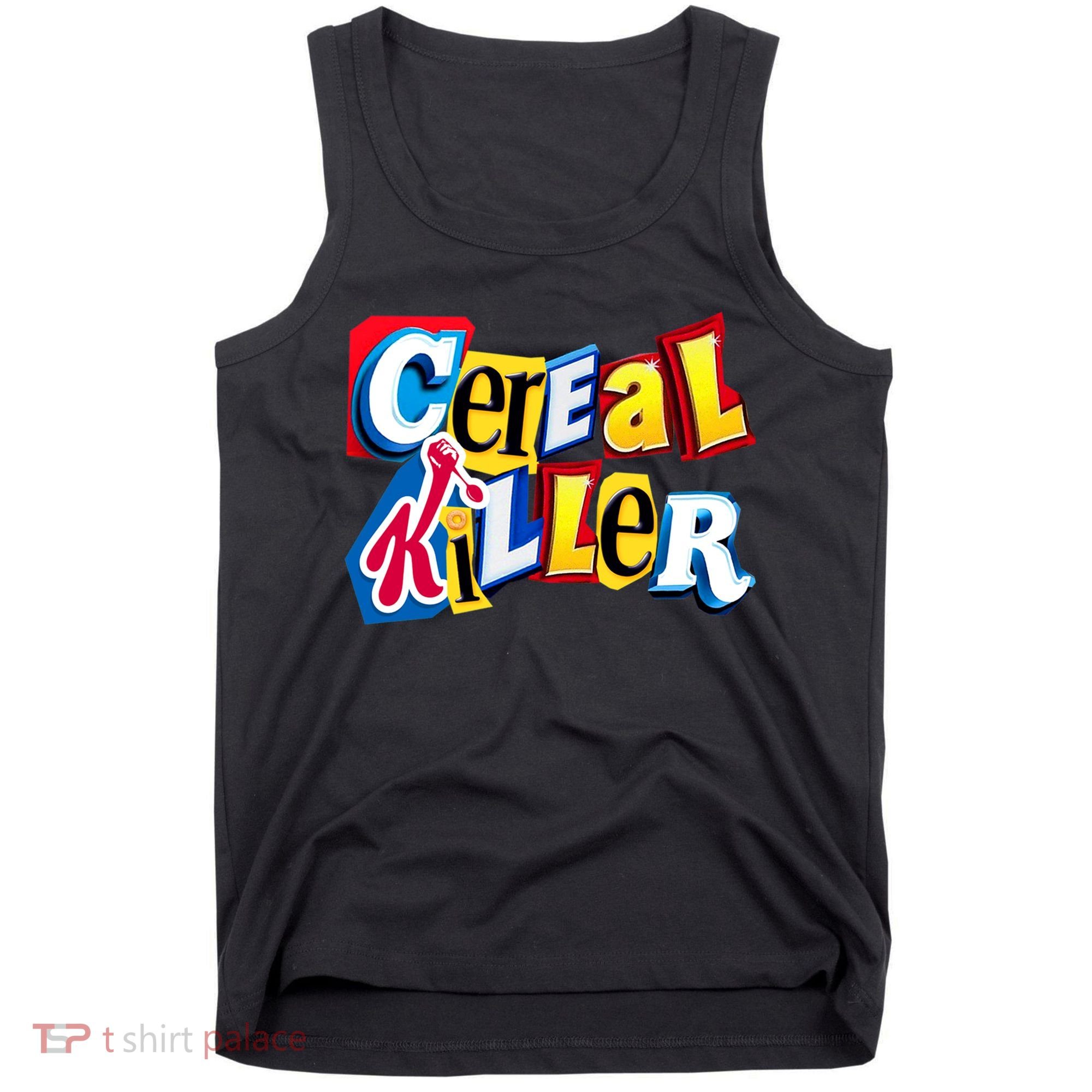 Cereal Killer Ransom Note Premium Tank Top