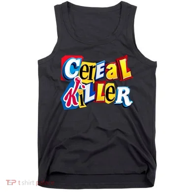 Cereal Killer Ransom Note Premium Tank Top