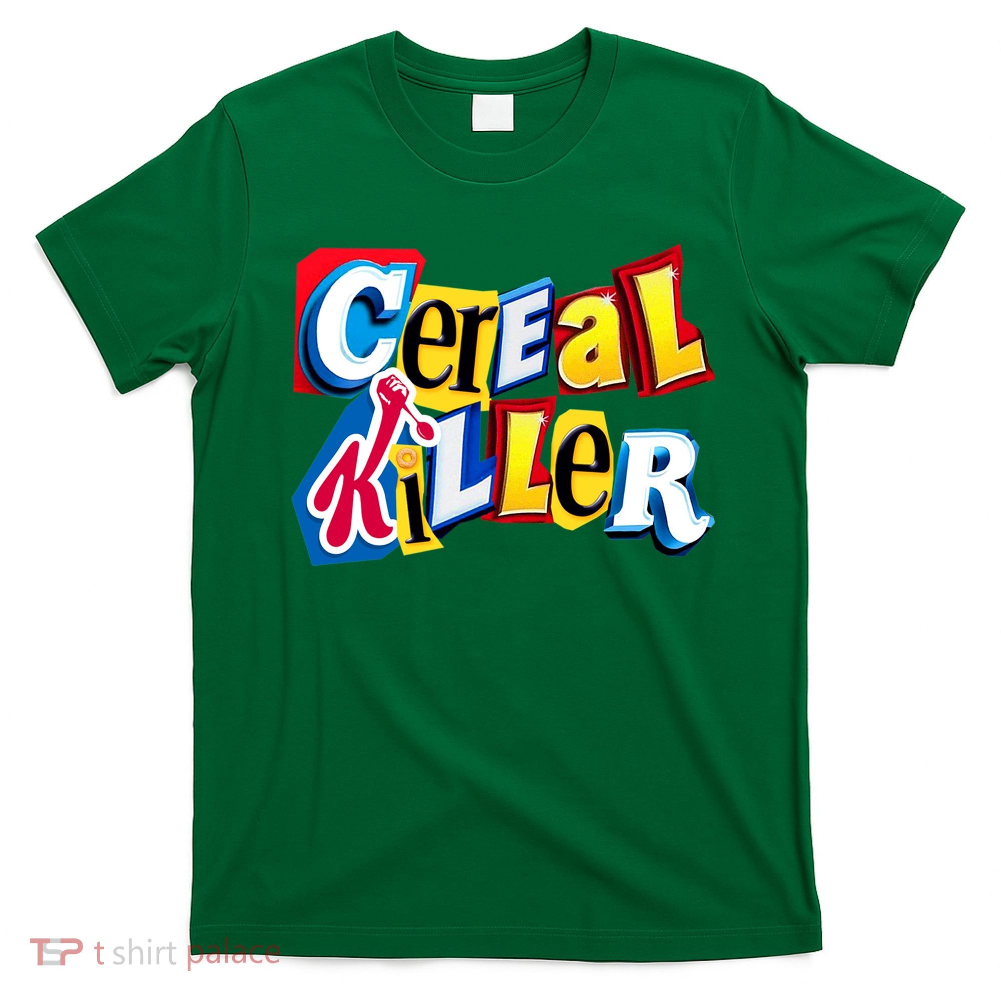 Cereal Killer Ransom Note Premium T-Shirt