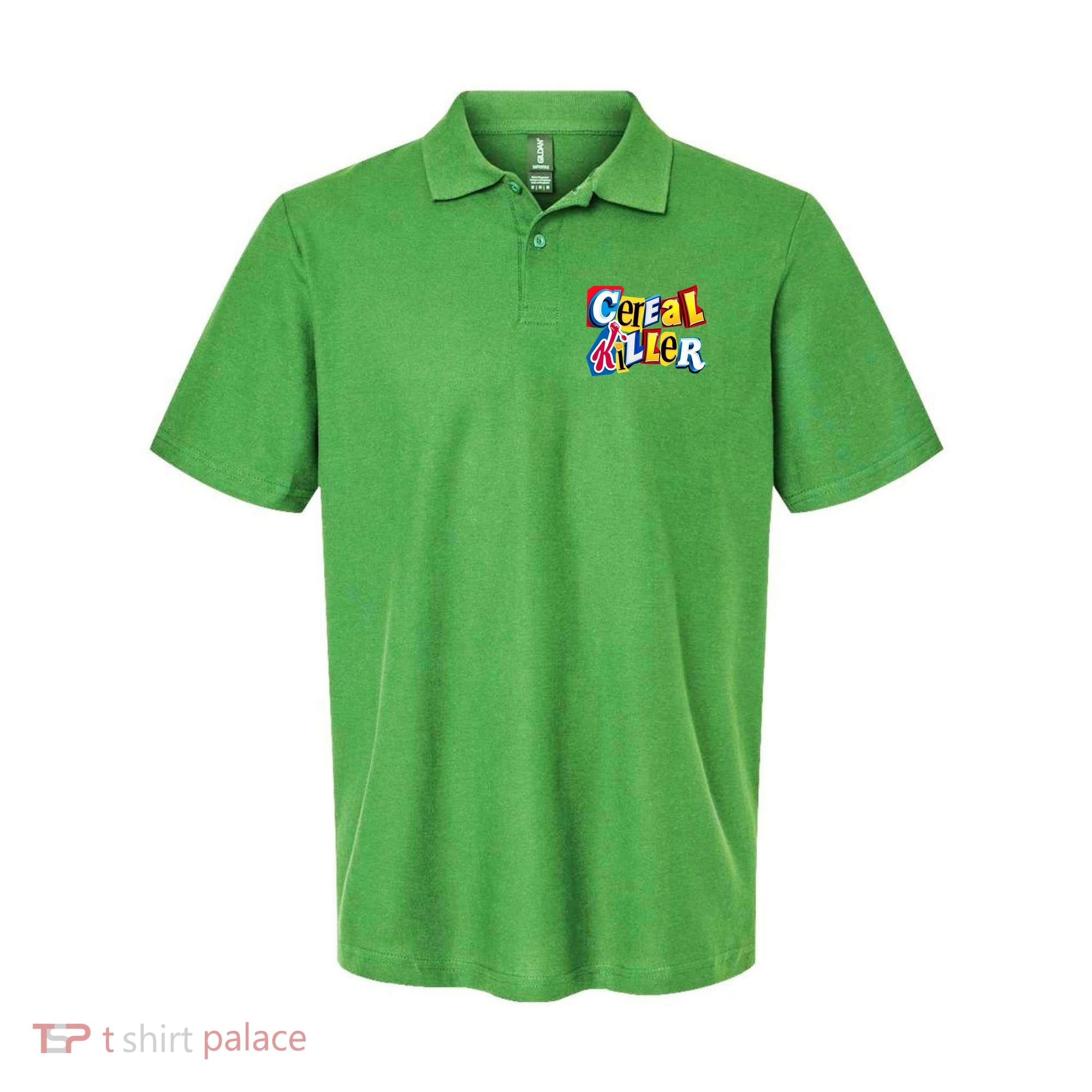 Cereal Killer Ransom Note Premium Polo