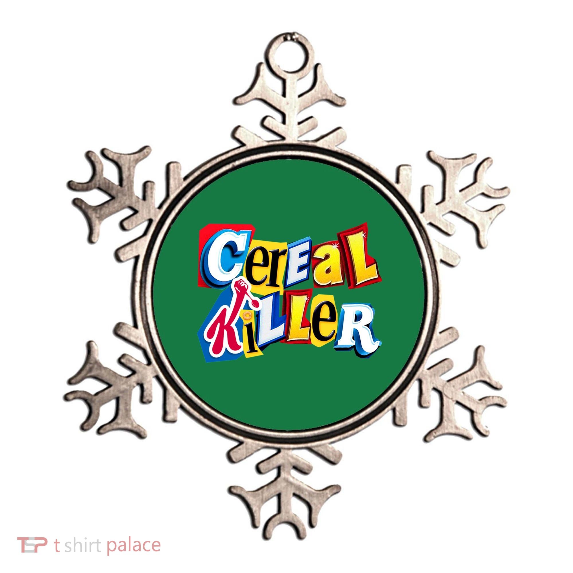 Cereal Killer Ransom Note Premium Ornament