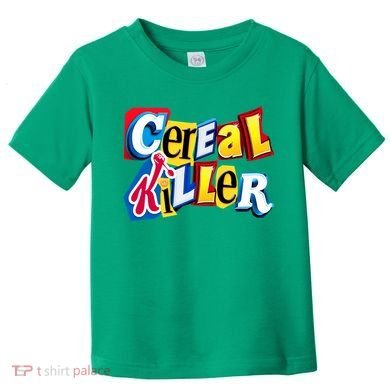 Cereal Killer Ransom Note Premium Toddler T-Shirt