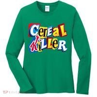 Cereal Killer Ransom Note Premium Women's Long Sleeve Shirt thumb 0