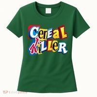 Cereal Killer Ransom Note Premium Women's T-Shirt thumb 0