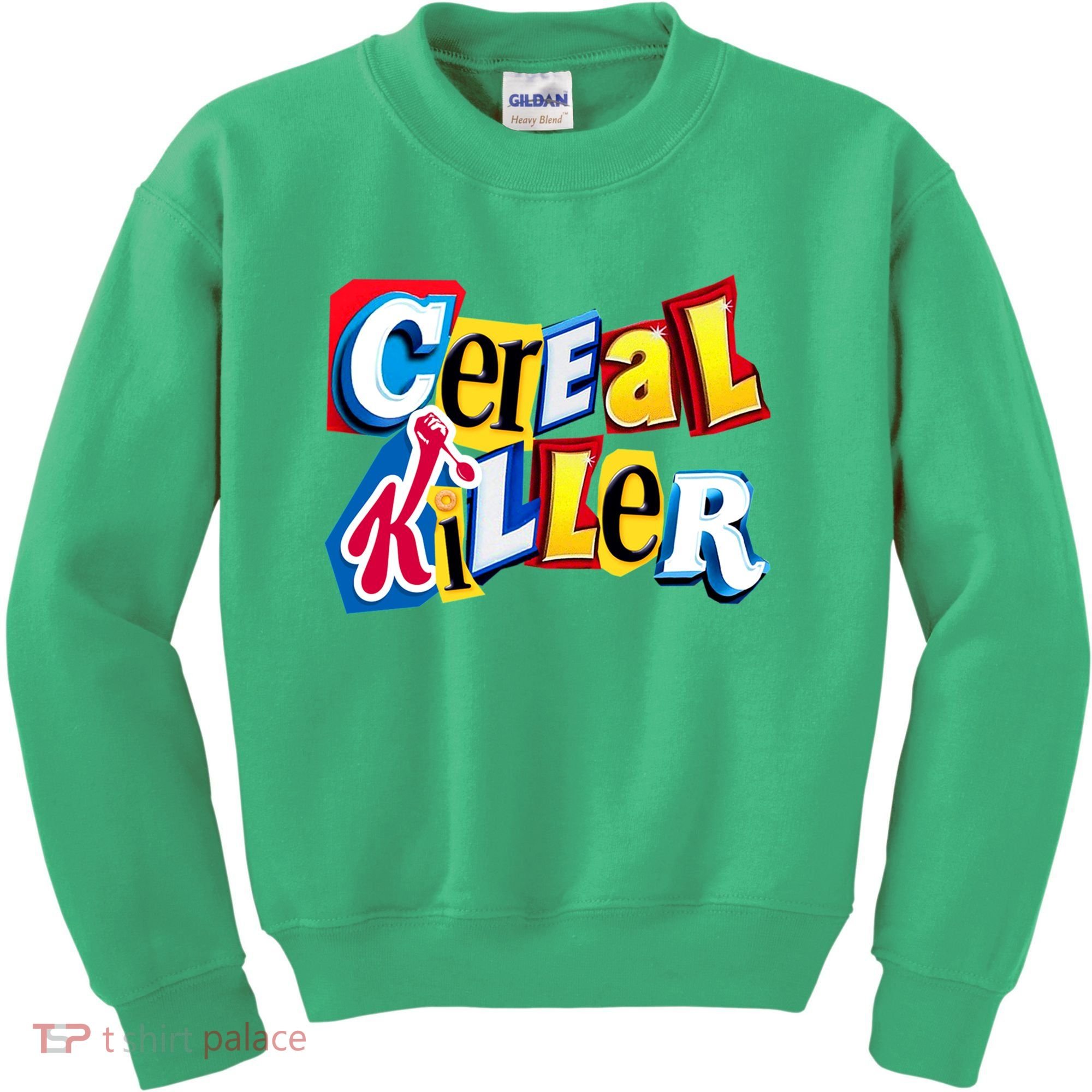Cereal Killer Ransom Note Premium Kids Sweatshirt