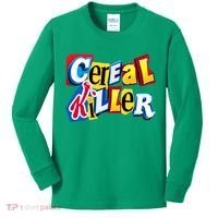 Cereal Killer Ransom Note Premium Kids Long Sleeve Shirt thumb 0