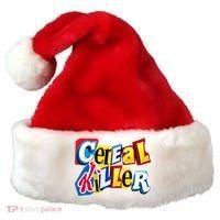 Cereal Killer Ransom Note Premium Santa Hat thumb 0