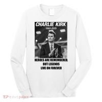 Charlie Kirk Rest In Peace RIP Tribute Memorial MAGA Long Sleeve Shirt thumb 0