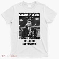 Charlie Kirk Rest In Peace RIP Tribute Memorial MAGA T-Shirt thumb 0