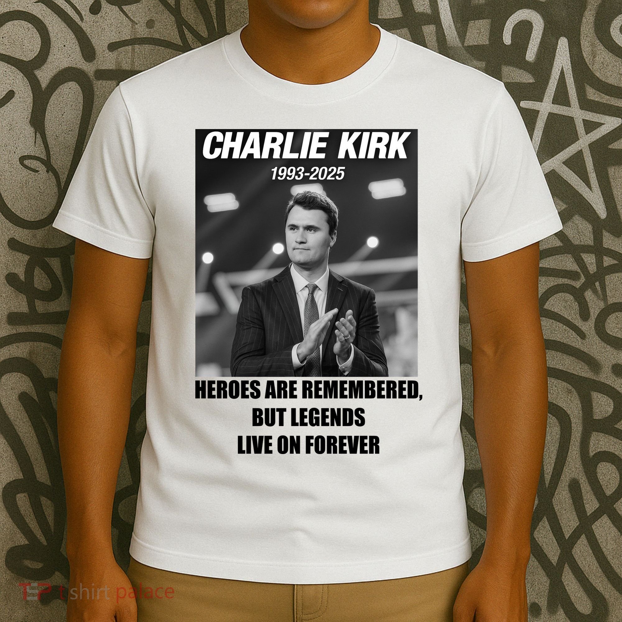 Charlie Kirk Rest In Peace RIP Tribute Memorial MAGA T-Shirt