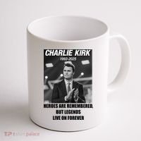 Charlie Kirk Rest In Peace RIP Tribute Memorial MAGA Coffee Mug thumb 1