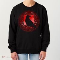 Celtic Knot Raven Crow Women's Sweatshirt thumb 0