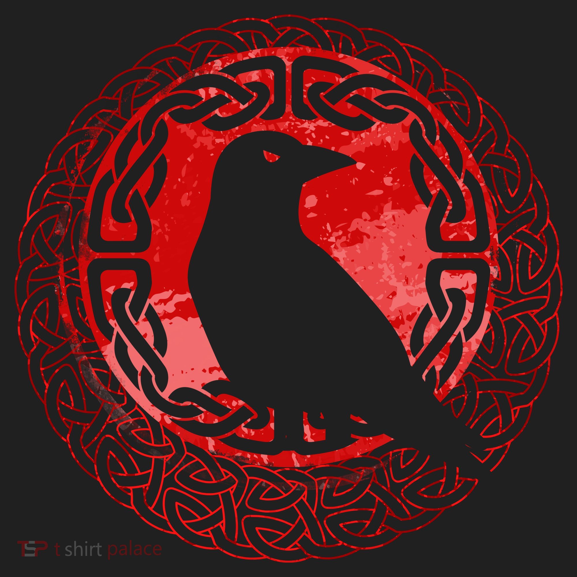 Celtic Knot Raven Crow Women's Sweatshirt