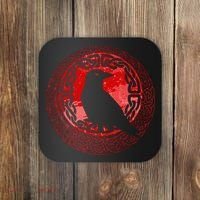 Celtic Knot Raven Crow Coaster thumb 0