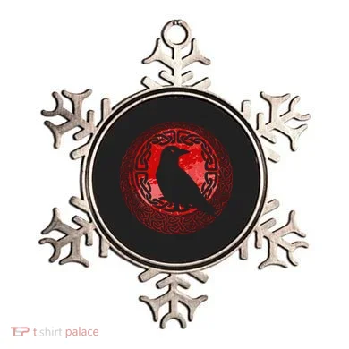 Celtic Knot Raven Crow Ornament