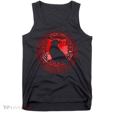 Celtic Knot Raven Crow Tank Top