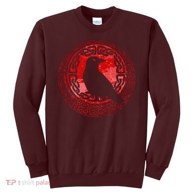Celtic Knot Raven Crow Sweatshirt