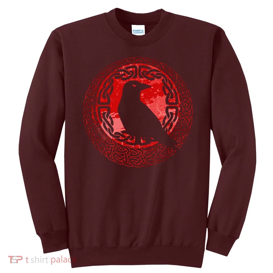 Celtic Knot Raven Crow Sweatshirt