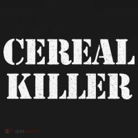 Cereal Killer Released Funny Halloween USA-Made Doggie Bandana thumb 2