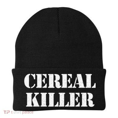 Cereal Killer Released Funny Halloween Beanie