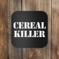 Cereal Killer Released Funny Halloween Coaster thumb 0