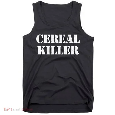 Cereal Killer Released Funny Halloween Tank Top